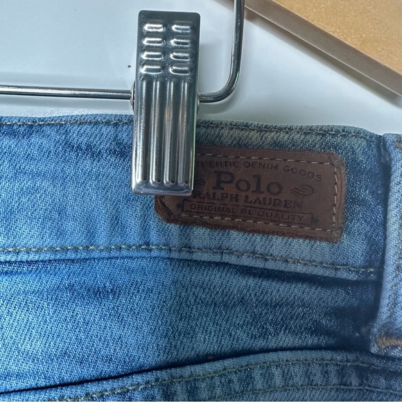 Polo Ralph Lauren Women’s Tompkins Skinny High-Rise Raw Hem Ankle Jeans 32 - Picture 5 of 10